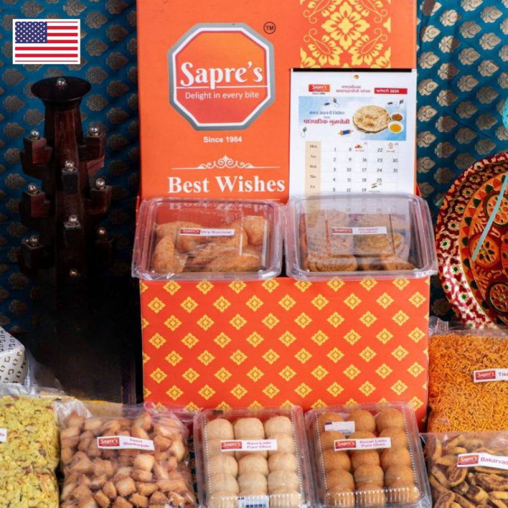 Diwali Faral Mega Box (9-in -1) | 4 kg | USA/Canada