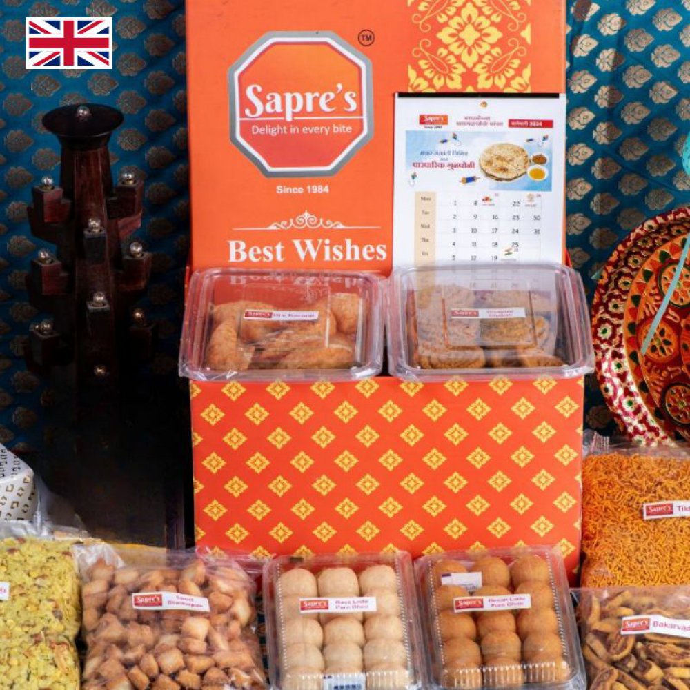 ( Diwali Faral Mega Box (9-in -1) | 4 kg | UK/Europe