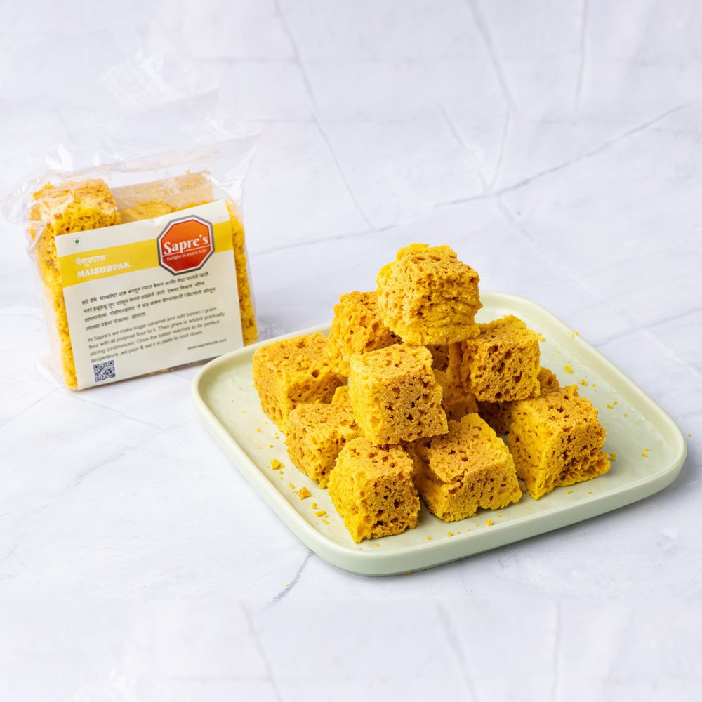Mysore Pak / म्हैसूर पाक (11 pcs / 300g)