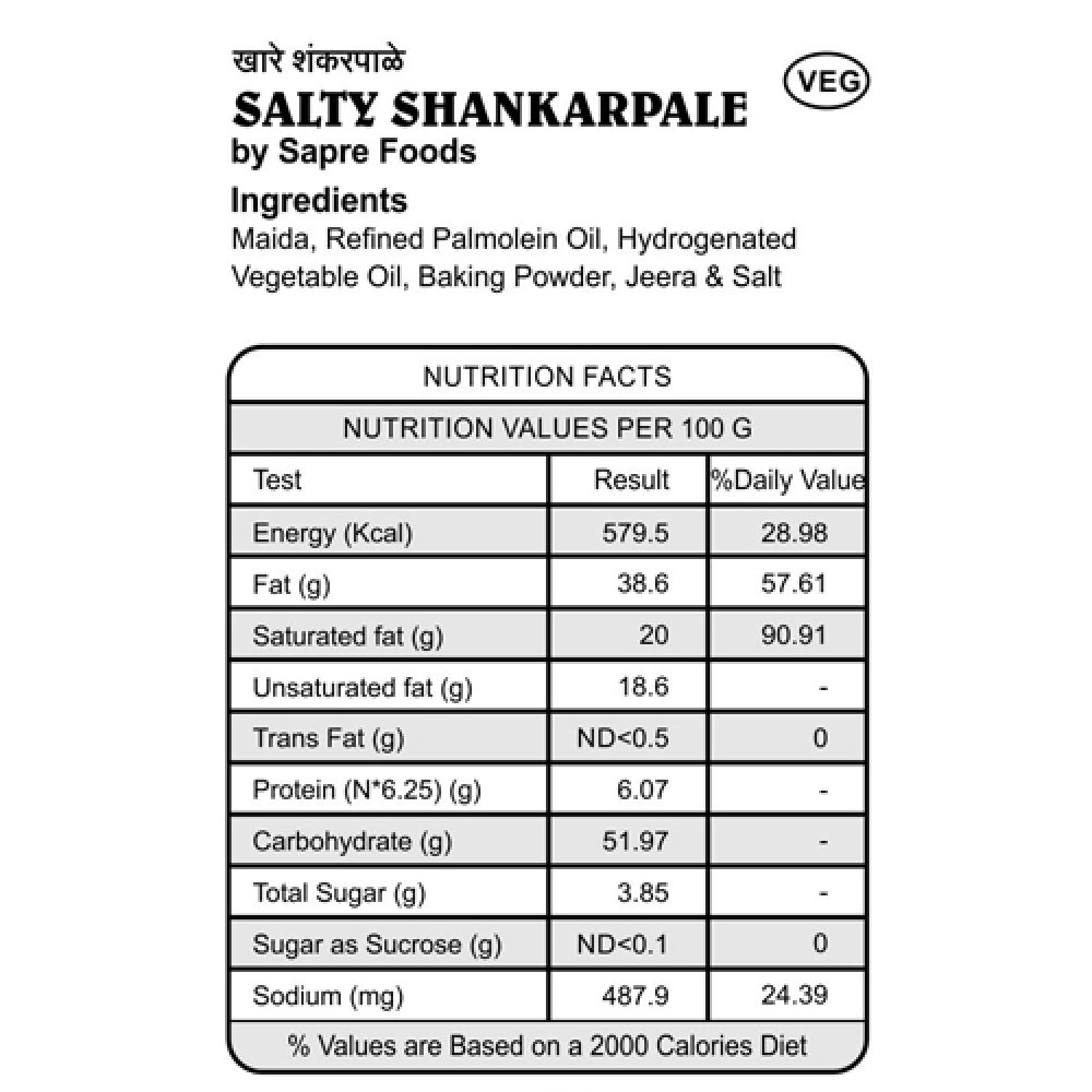 Salty Shankarpale / खारे शंकरपाळे