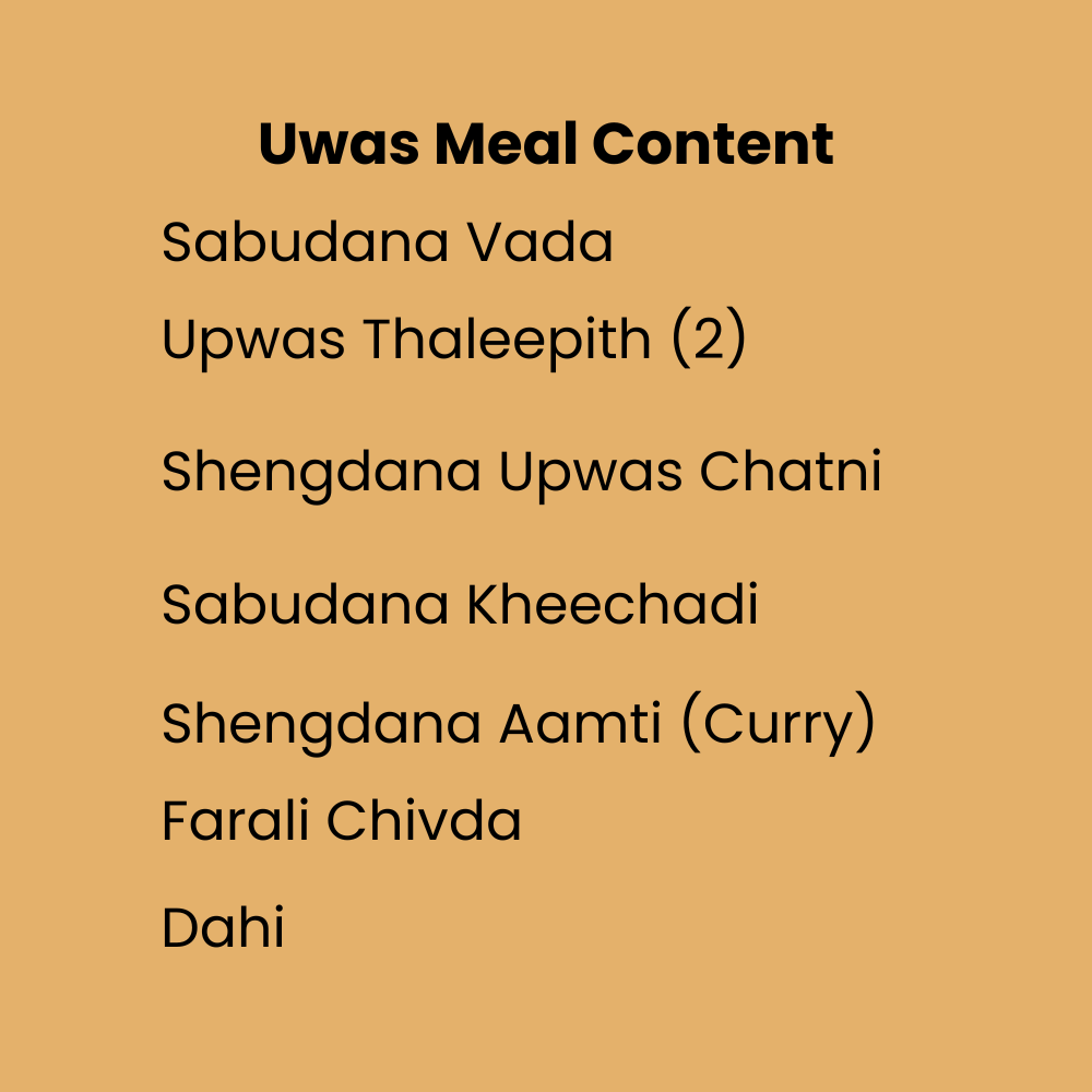 Upwas Meal